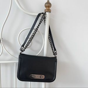 Coach runway leather bag